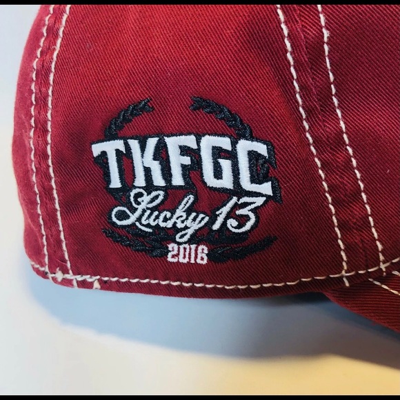 Black Clover New S/M ‘Live Lucky’ ‘TKFGC’ Toby Keith & Friends Golf Classic Cap - Picture 4 of 9